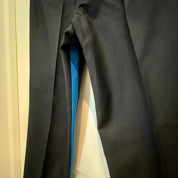 ASOS Design Men's Fluorescent Blue Stripe Suit Trousers / Pants Set (2 of 2) - Picture 6 of 7